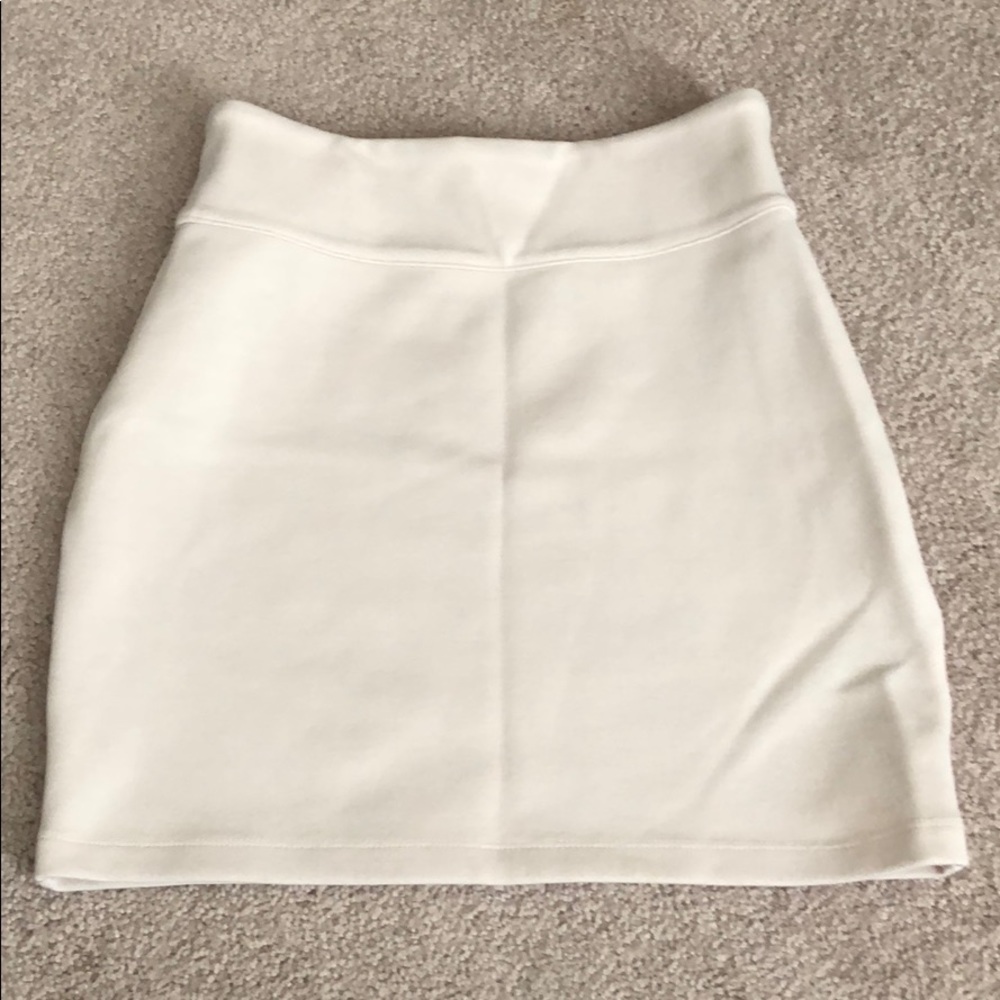 Silence + Noise off white mini skirt